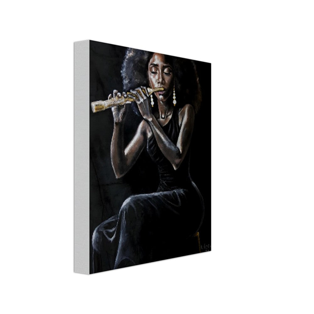 Her Melody Canvas Print - Premium FSC Certified Wood, Multiple Sizes & Thicknesses KelechiCanvasArt