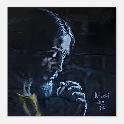 Gethsemane  - Brushed Aluminum Print KelechiCanvasArt