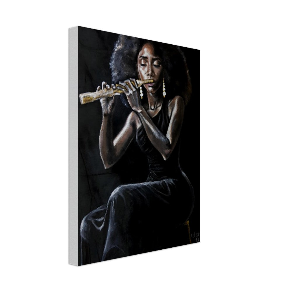 Her Melody Canvas Print - Premium FSC Certified Wood, Multiple Sizes & Thicknesses KelechiCanvasArt