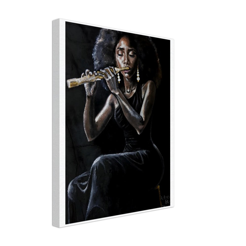 Her Melody Canvas Print - Premium FSC Certified Wood, Multiple Sizes & Thicknesses KelechiCanvasArt