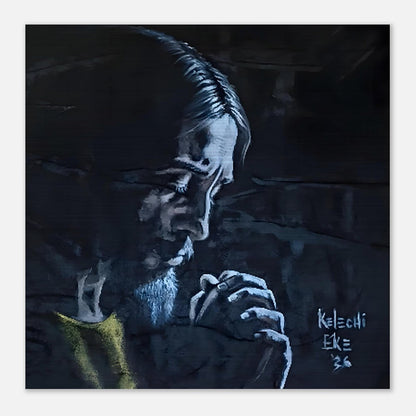 Gethsemane  - Brushed Aluminum Print KelechiCanvasArt