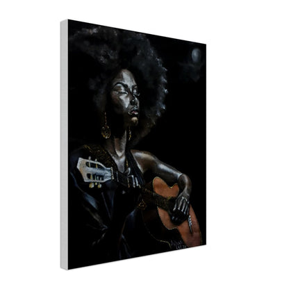 Midnight Melody Canvas KelechiCanvasArt