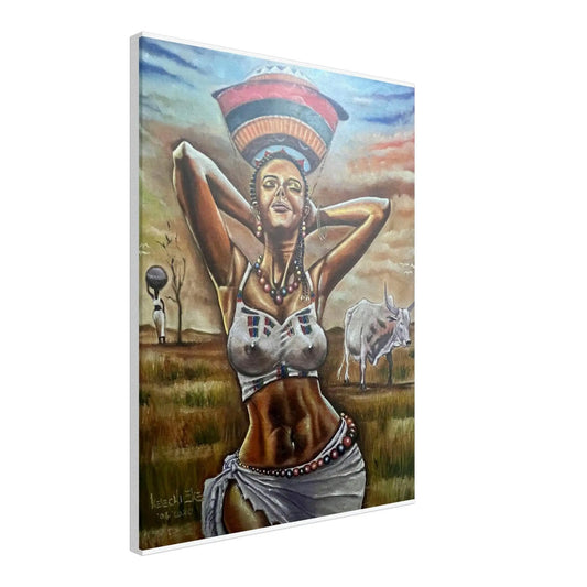 Cattle Girl| Canvas Art Gelato