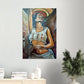 Milk maid | African canvas art| Gelato