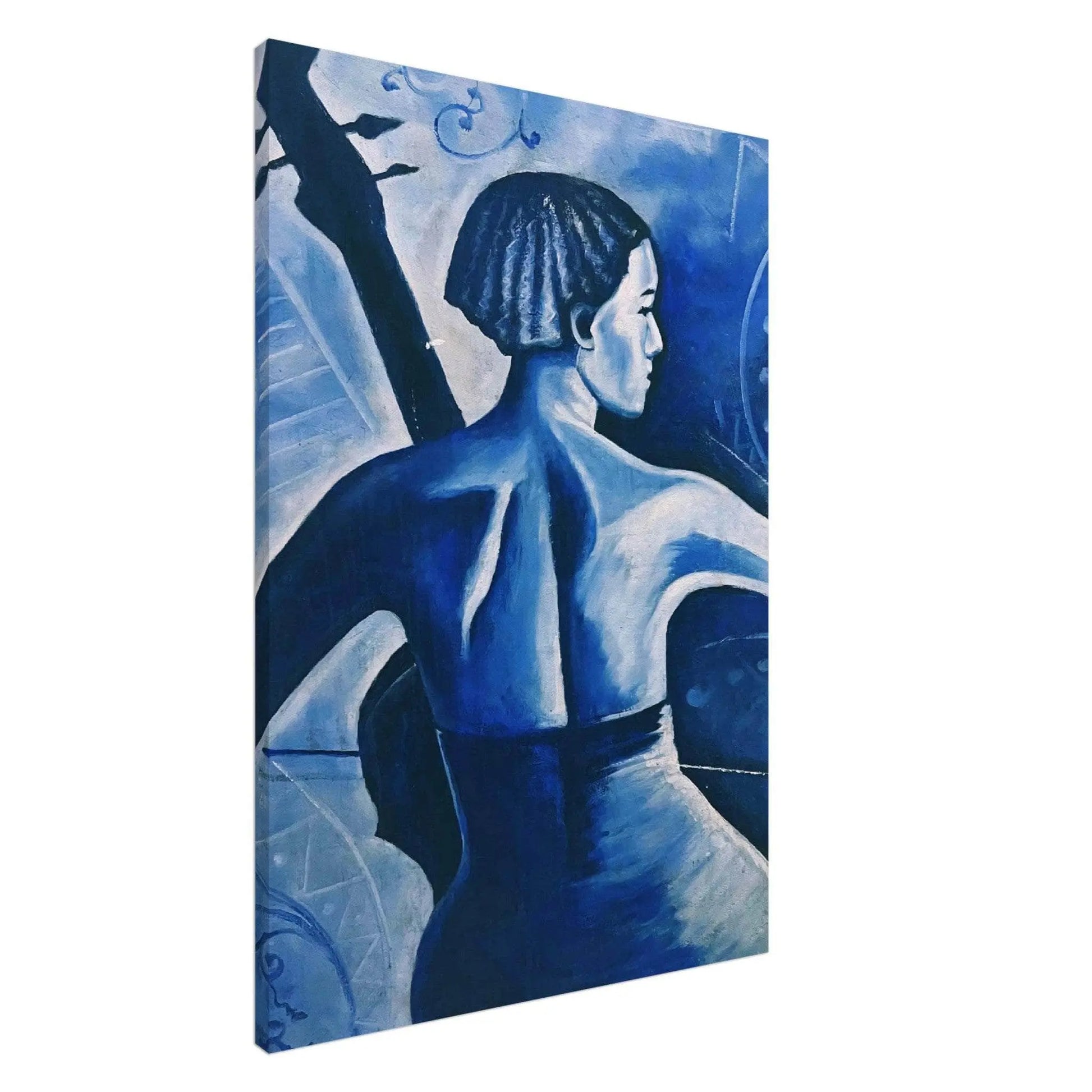 The violinist | Female string player canvas art Gelato